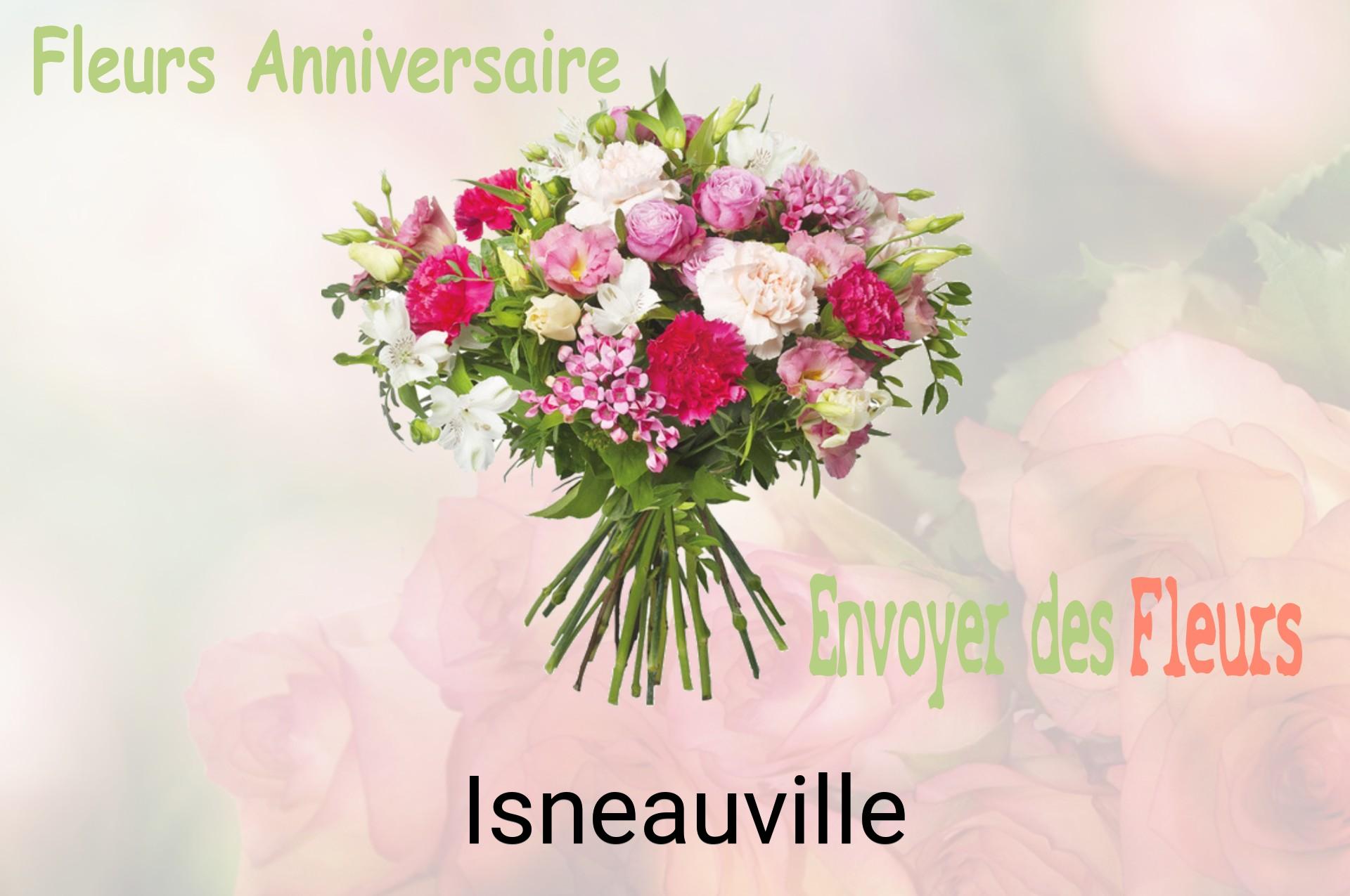 Bouquet de fleurs d’anniversaire livré à Isneauville
